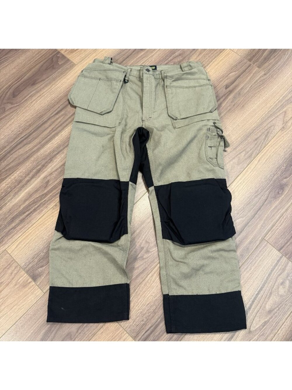 Blaklader Workwear Padded Cargo Pants Mens 40x30 Carpenter Utility